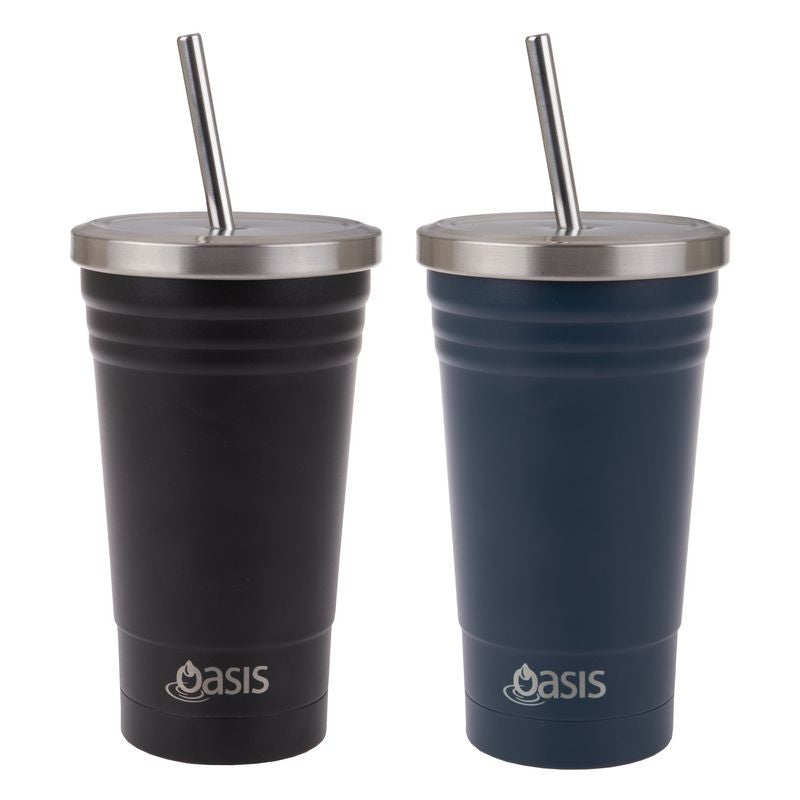 oasis-ss-double-wall-insulated-smoothie-tumbler-with-straw-500ml-black