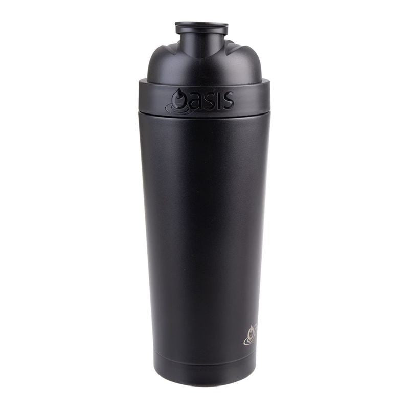 oasis-ss-double-walled-insulated-protein-shaker-700ml-black