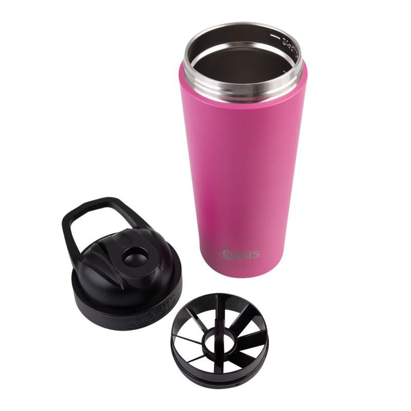 oasis-ss-double-walled-insulated-protein-shaker-700ml-fuchsia