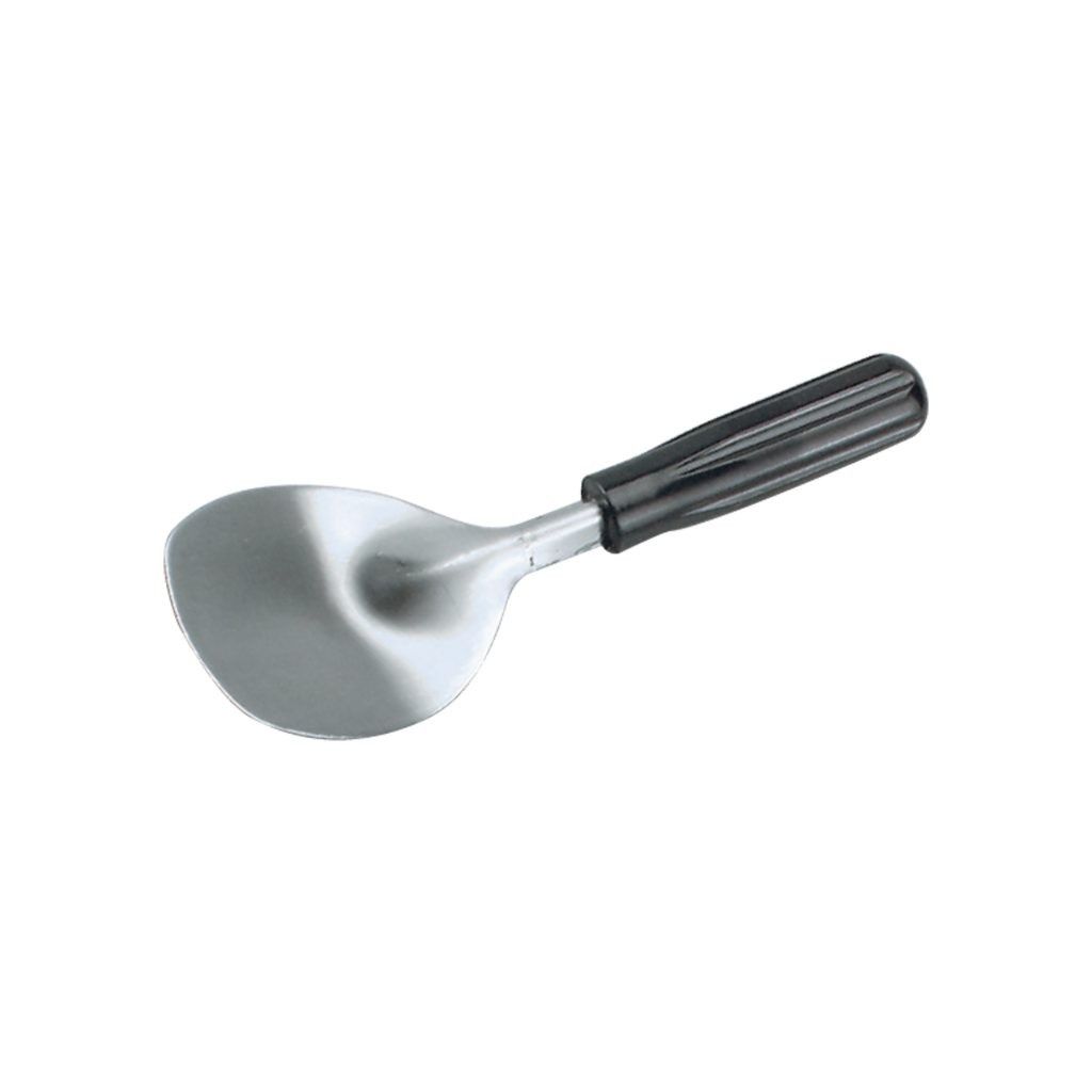 Chef Inox Ice Cream Spade Stainless Steel with Black Handle - 230mm