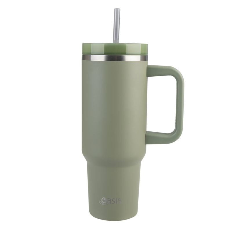 Oasis Commuter Travel Tumbler 1.2L Olive Green