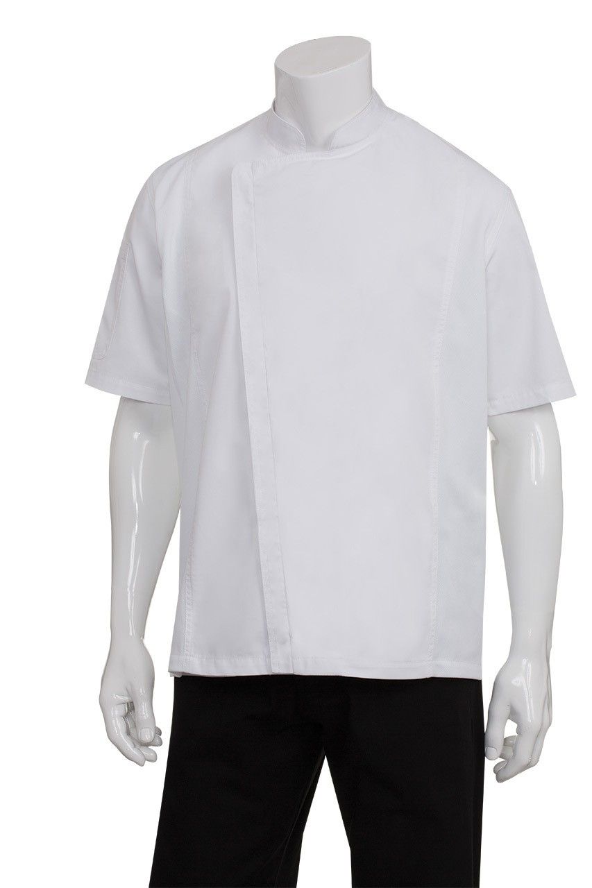 Chef Works Springfield Mens Zipper Chef Jacket BCSZ009