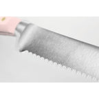 Wusthof Classic Bread Knife Double Serrated 23cm - Pink Himalayan Salt
