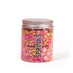 Sprinks Pink Velvet Crunch Sprinkles 70g