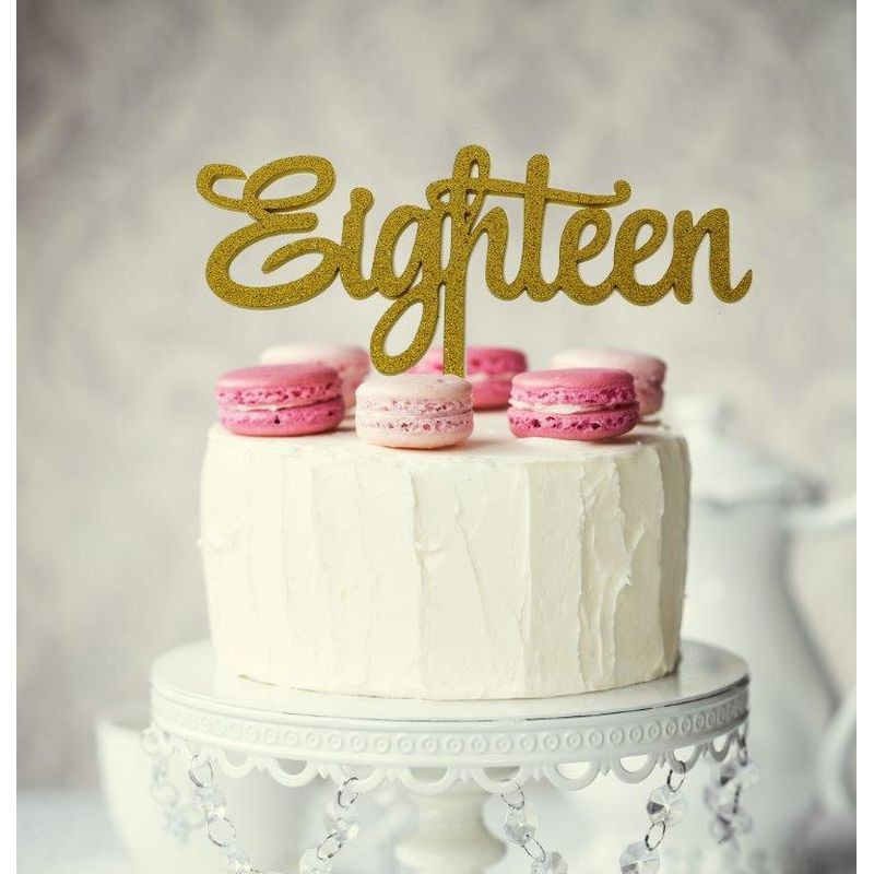 sugar-crafty-cake-topper-eighteen-gold-glitter