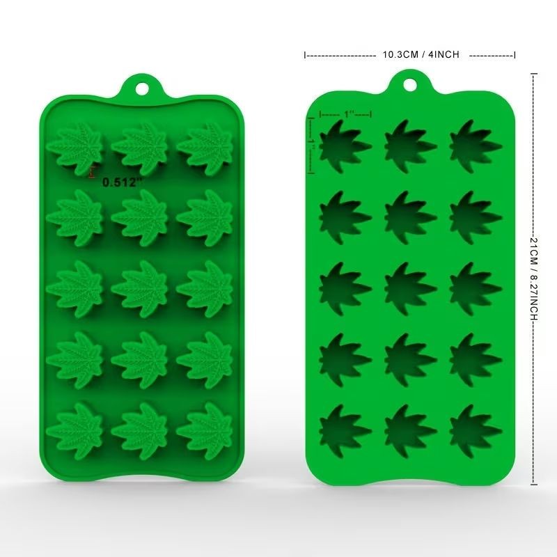 silicone-mould-hemp-leaf-design