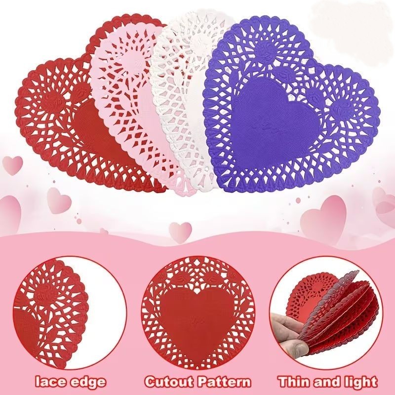 heart-paper-doilies-10cm-pack-of-25-purple