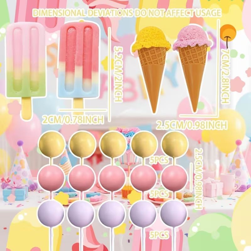 cake-topper-candyland-ice-cream-19pc-set