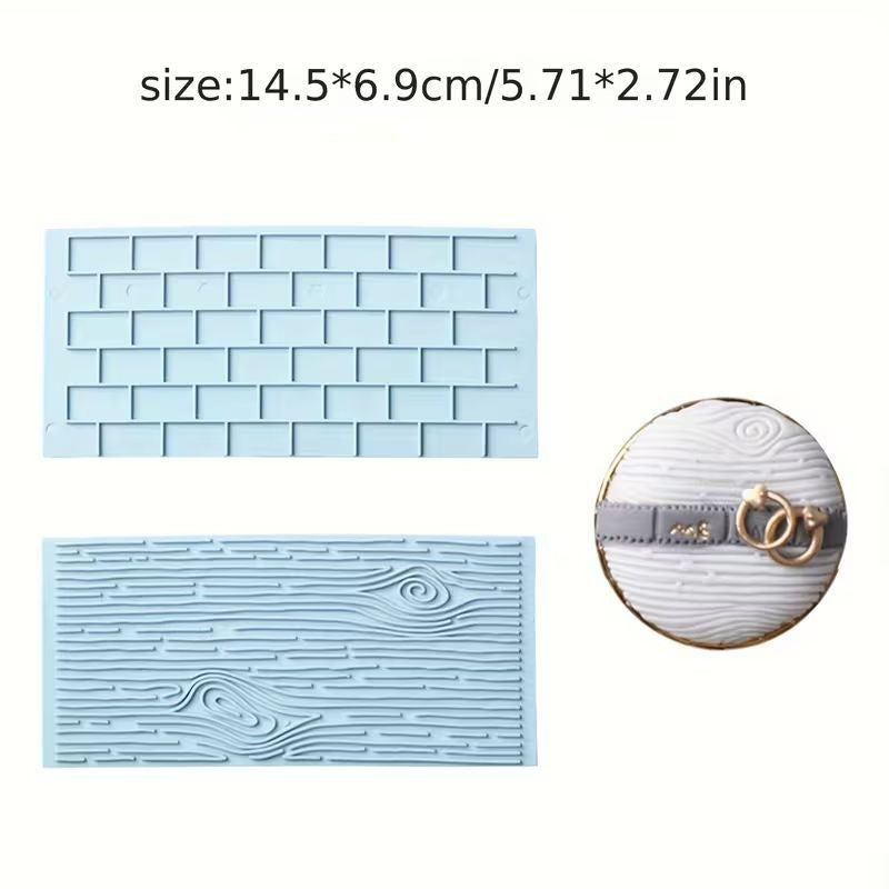 Brick Pattern Impression Mat 14.5cm x 6.9cm