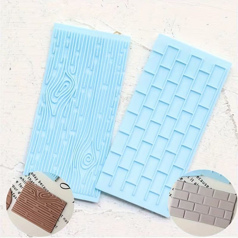 Brick Pattern Impression Mat 14.5cm x 6.9cm