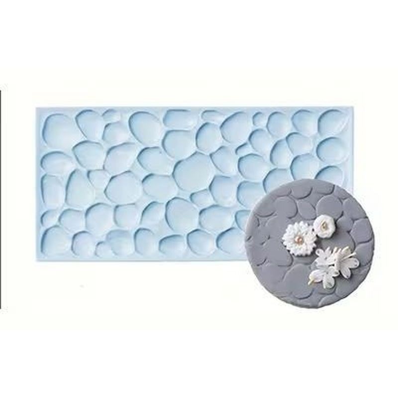 Cobblestone Pattern Impression Mat 14.5cm x 6.9cm