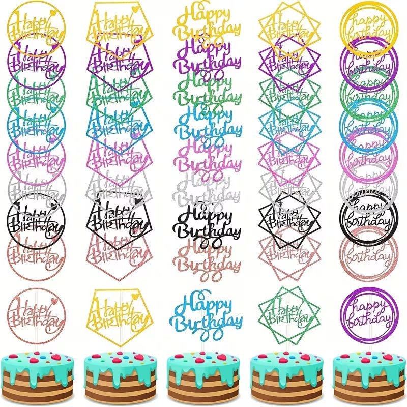 assorted-budget-cake-toppers-glitter-card-happy-birthday