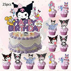 sanrio-kuromi-cake-cupcake-topper-set-25-piece