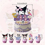 sanrio-kuromi-cake-cupcake-topper-set-25-piece