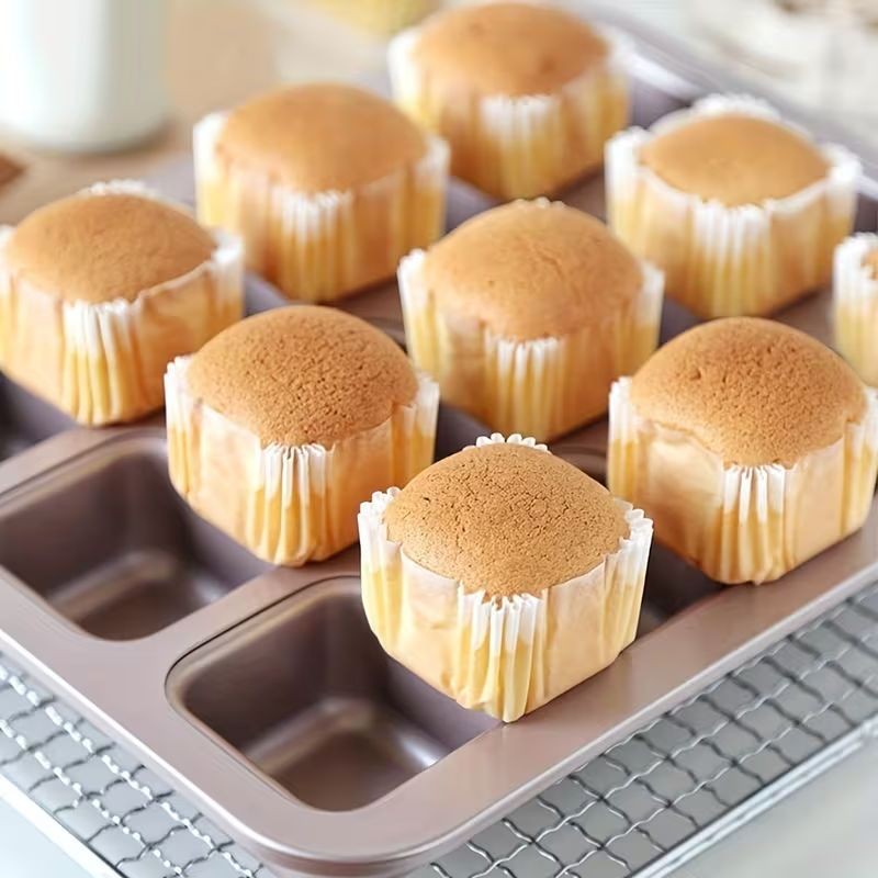 Baking Cups Square Natural – 200 Pack