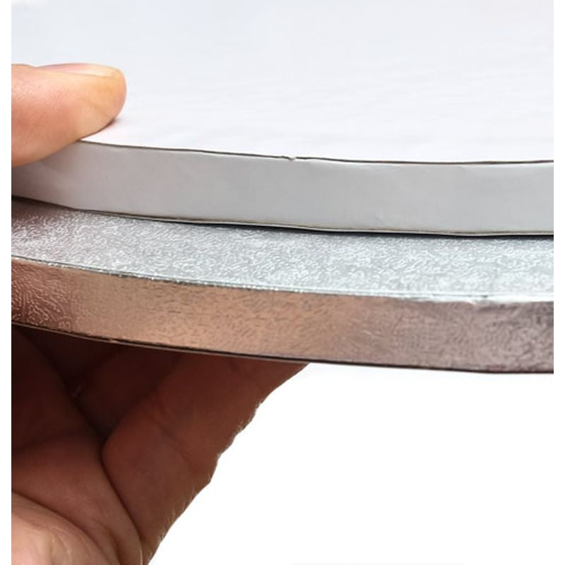 Drum Cake Board White Round 12 inch