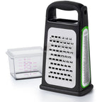 OXO Etched Box Grater with Removeable Zester