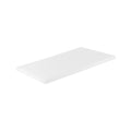 Chef Inox Cutting Board Polyethylene White 530x325x20mm