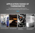 Mestek Infrared Digital Thermometer -50 to + 800c with probe