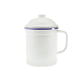 Falcon Dripping Container - 13cm/1.2L White/Blue