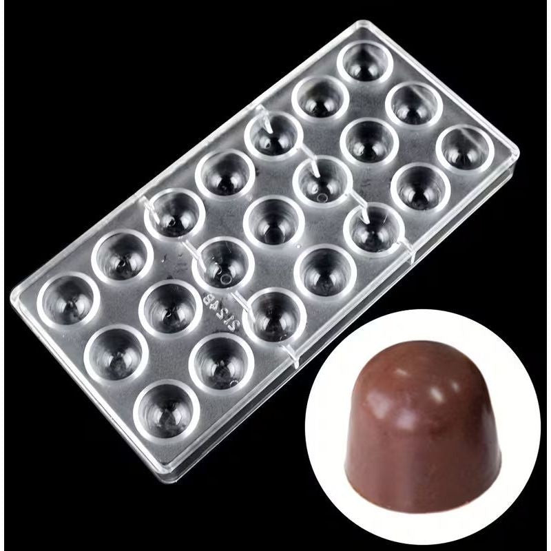 polycarbonate-chocolate-mould-classic-dome-21-cavity