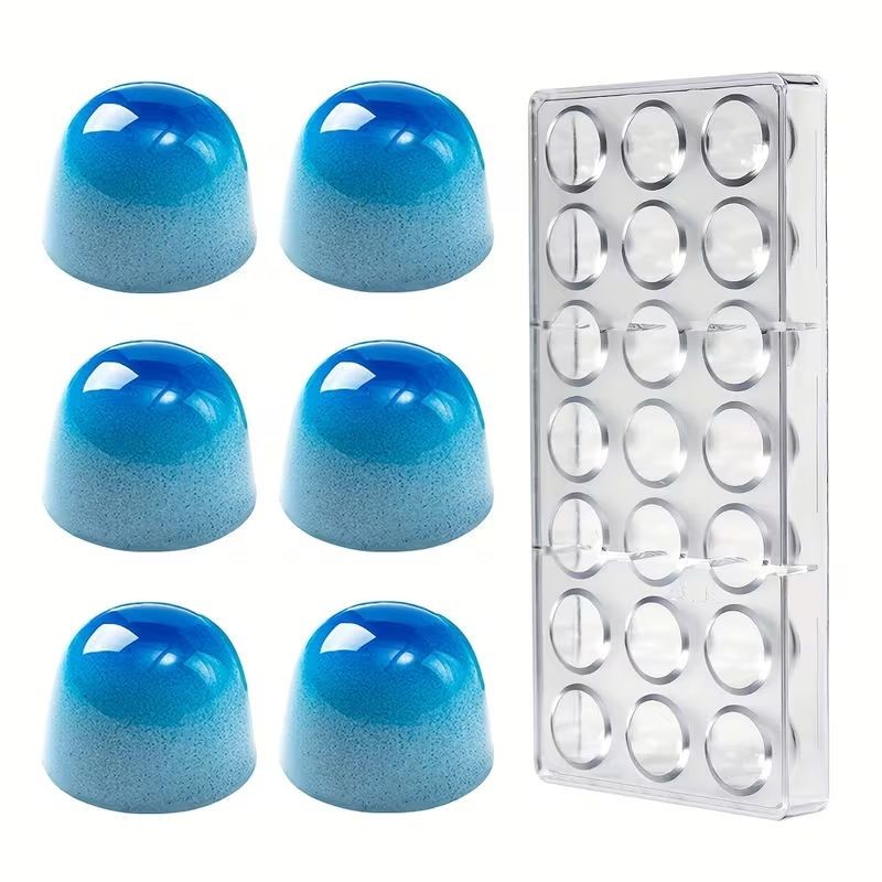 polycarbonate-chocolate-mould-classic-dome-21-cavity