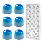 polycarbonate-chocolate-mould-classic-dome-21-cavity