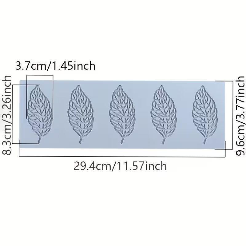 leaf-cake-lace-mat-5-cavity-silicone
