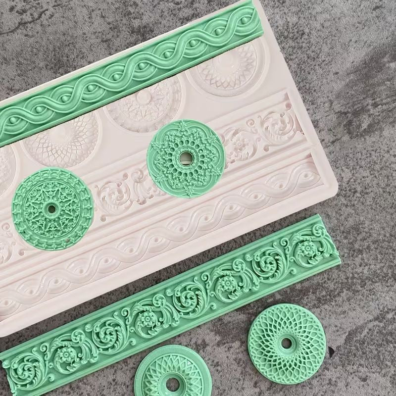 silicone-mould-decorative-cornices-shapes