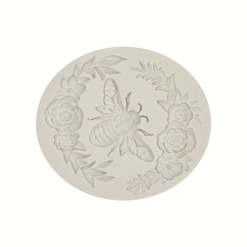 Bee Wreath Silicone Mould