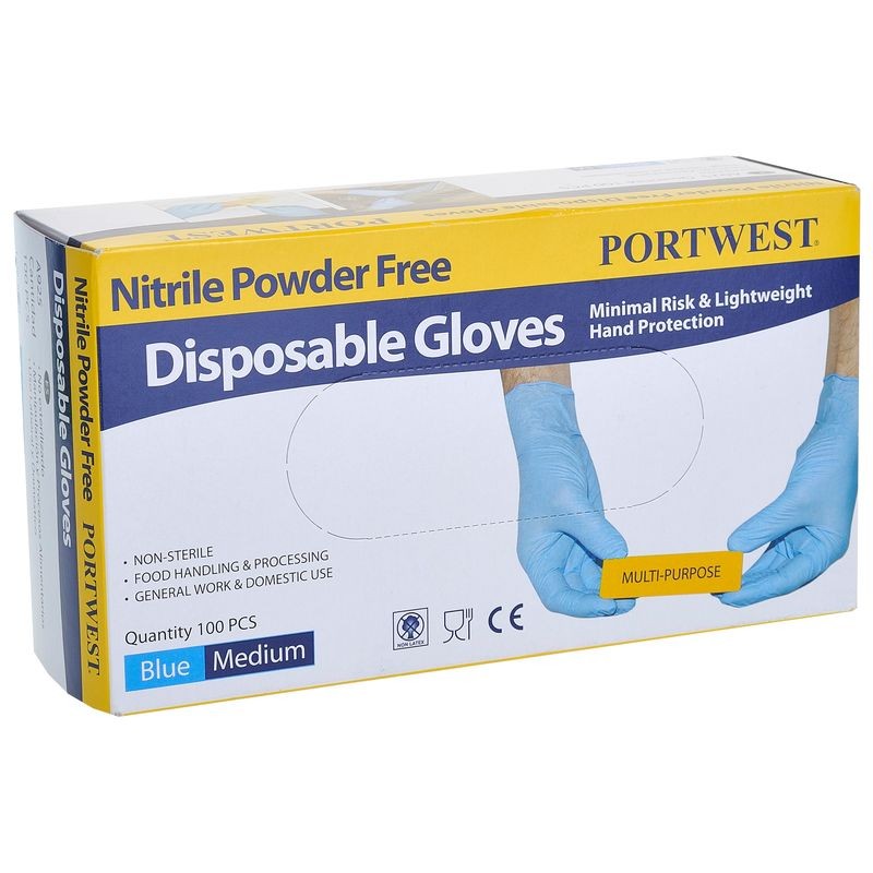 portwest-nitrile-disposable-gloves-black-large-box-of-100