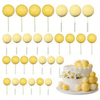 cake-topper-ball-set-yellow-tones-24pcs