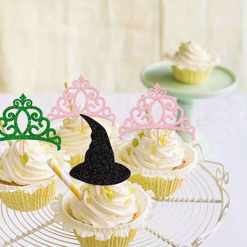 Wicked Themed Cake Topper Set â€“ 12 Piece
