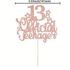 official-teenager-cake-topper-pink-glitter