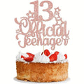 official-teenager-cake-topper-pink-glitter
