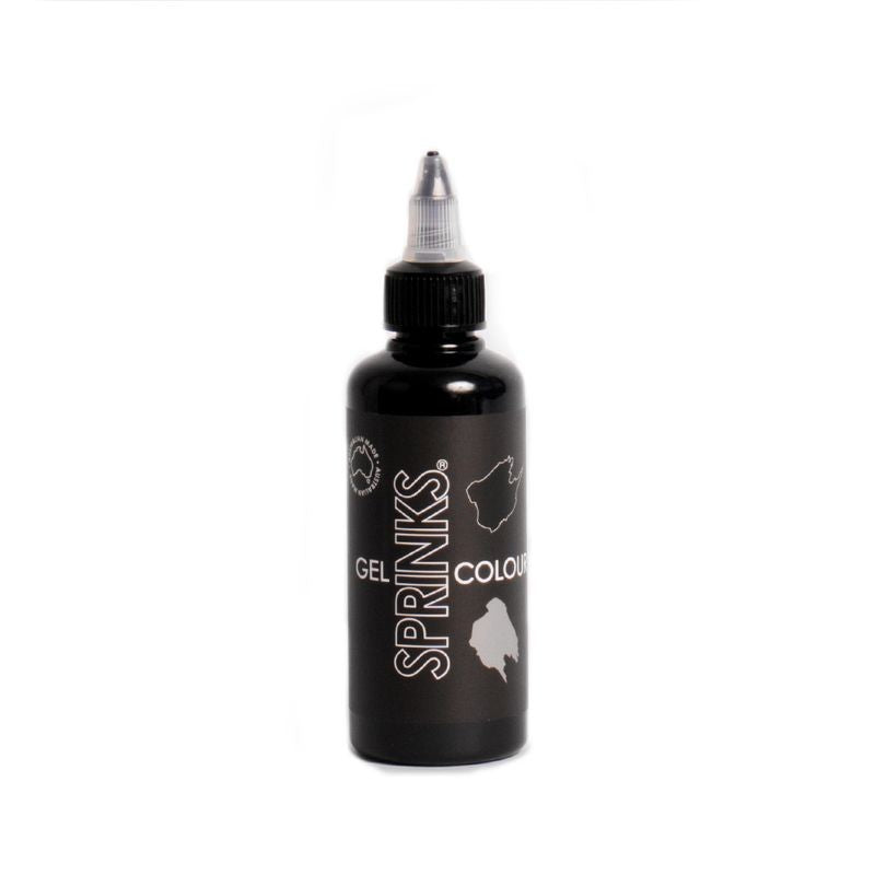 Sprinks Gel Colour - Black 100ml