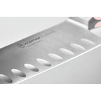 Wusthof Classic Colour Santoku with Hollow Edge 17cm- Pink Himalayan Salt