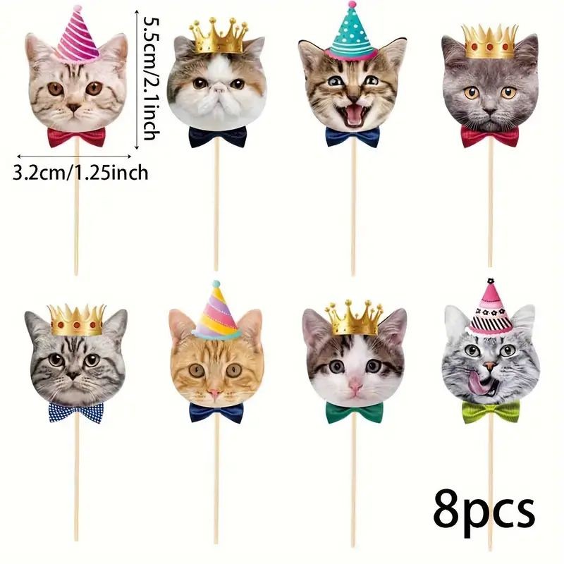 cupcake-toppers-kittens-8pc-set