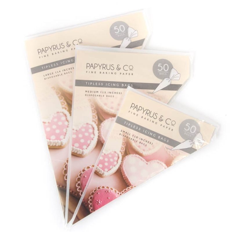 papyrus-co-tipless-icing-bags-medium-13-inch-50-pack