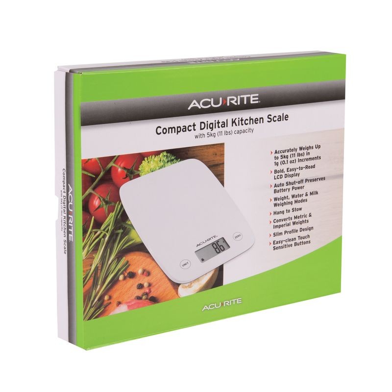 acurite-compact-digital-scale-5-kg-white