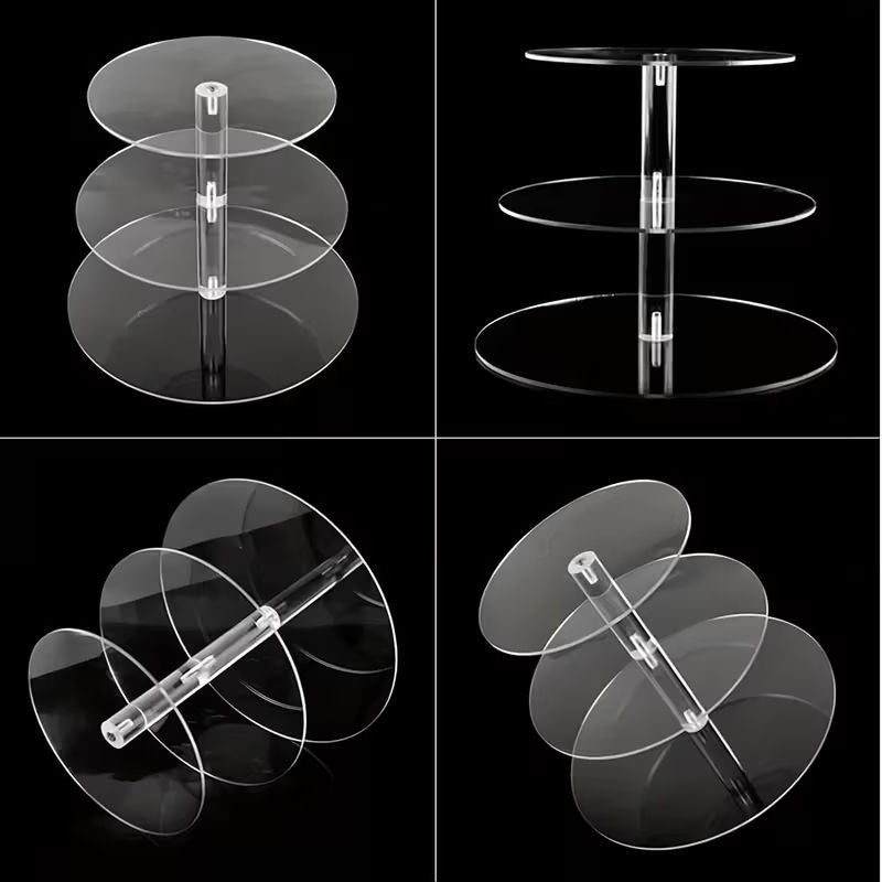 3 Tier Acrylic Cake Stand