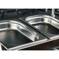 Chef Inox Anti-Jam Steam Pan 1/1 Size 530x325x65mm / 8.8Lt