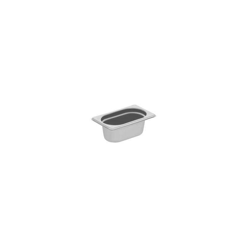 Chef Inox Anti-Jam Steam Pan 1/9 Size 176x108x65mm / 0.6Lt