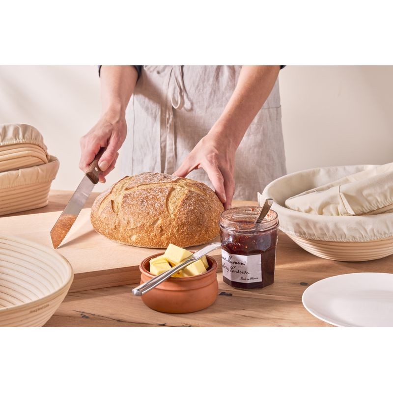 bakemaster-oval-proving-basket-27-x-13-x-6-5cm-rattan