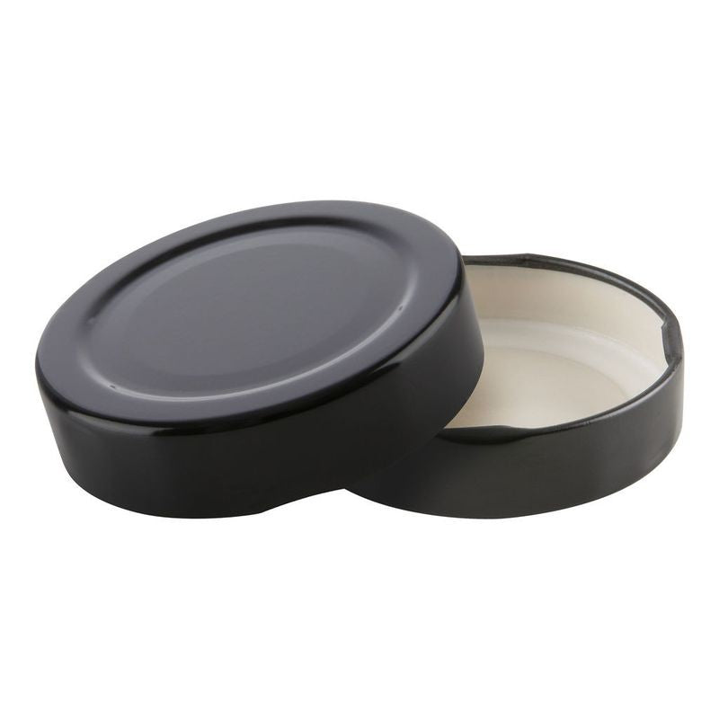 58mm Black Metal Deep Twist Cap