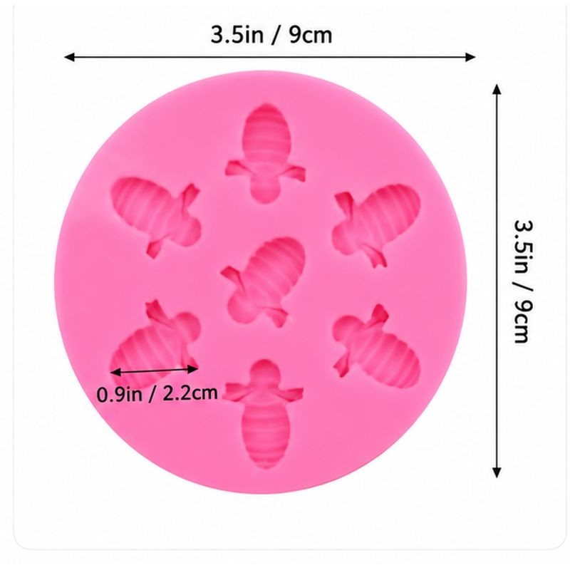 Bee Silicone Mould 7 cavity