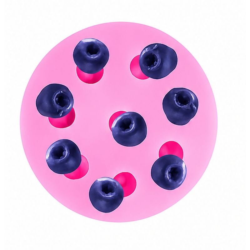 Blueberry Silicone Mould â€“ 8 Cavity