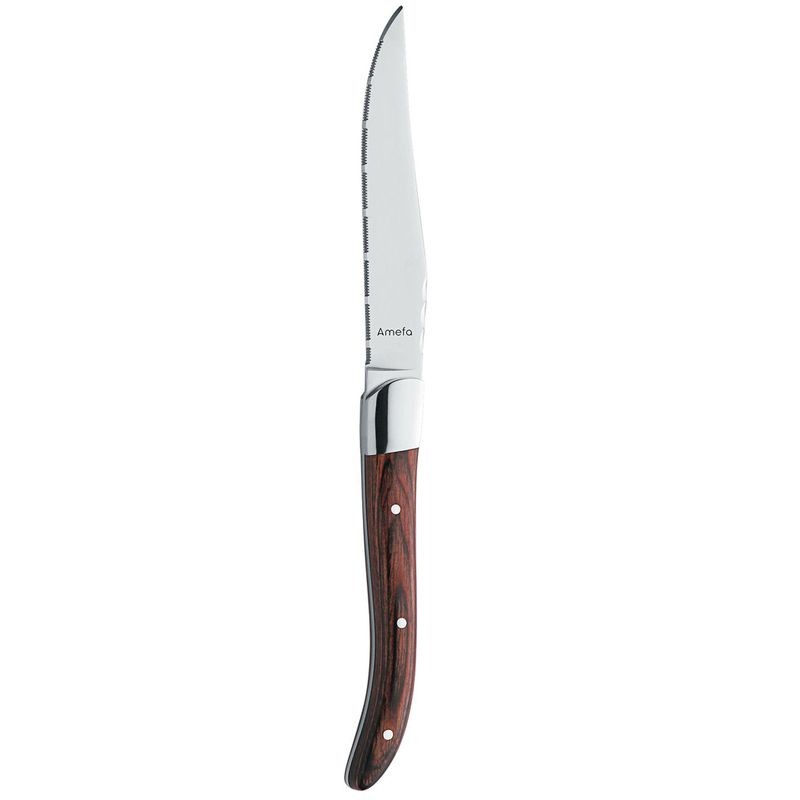 Amefa Royal Steak Knife Pakkawood Handle 1pc