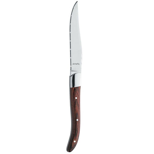 Amefa Royal Steak Knife Pakkawood Handle 1pc