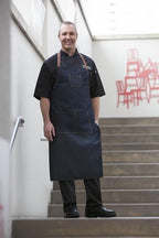 Chef Works Memphis Denim Large Bib Apron AB036